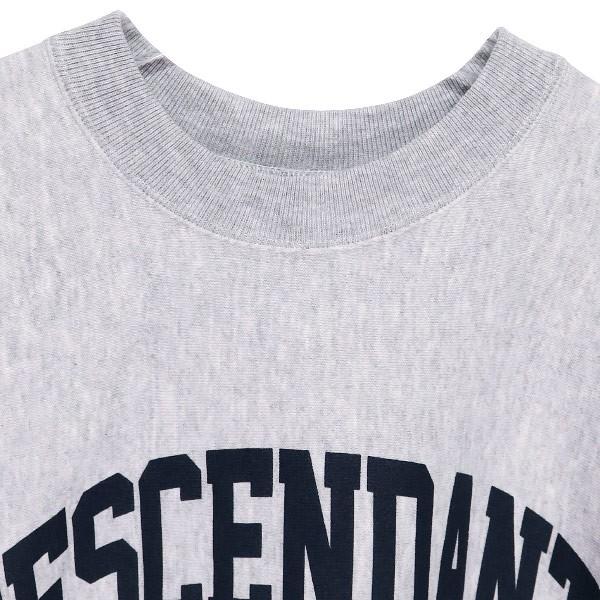 DESCENDANT ディセンダント 19AW TEAM CREW NECK SWEATSHIRT 192ATDS
