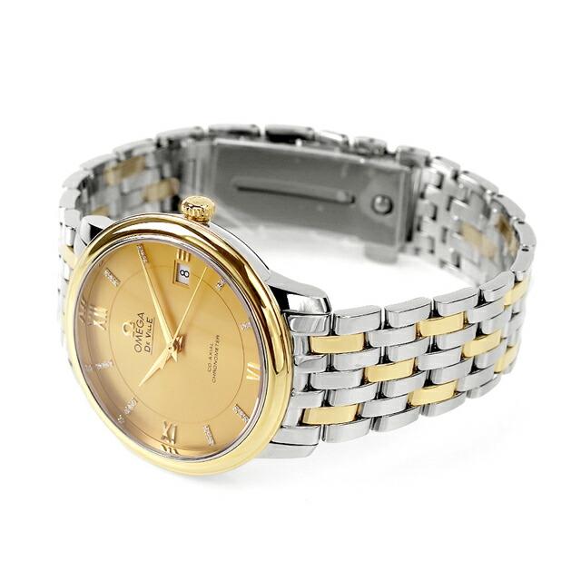 DE VILLE オメガ デビル 37mm 自動巻き K18 機械式 腕時計 ブランド