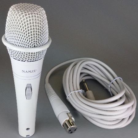白マイク NZ−M527W ダイナミック型（白ケーブル4．5m付
