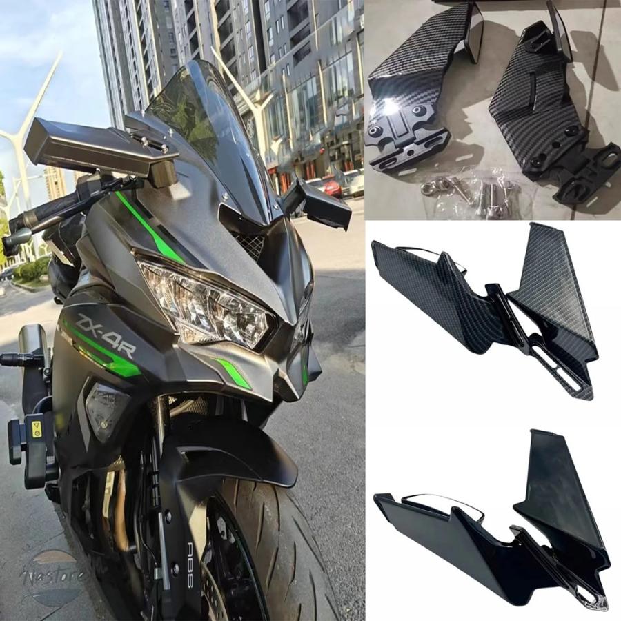 並行輸入品 ZX4R カワサキ バイク ミラー ニンジャ R ZX 25R ZX25R