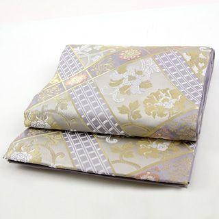 ロイヤルコレクション〜 西陣織本袋帯 正倉院撥鏤文様 北出与三郎謹製