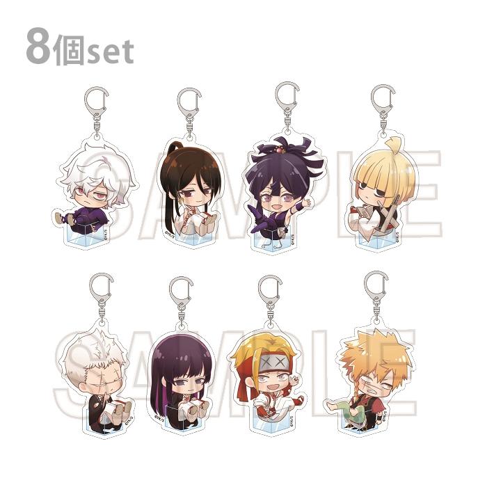 CRUX（クラックス） 地獄楽 トレーディングアクリルキーホルダー 1BOX