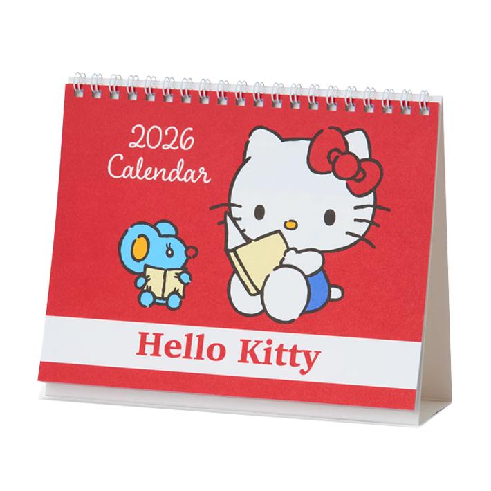 sanrio（サンリオ） ハローキティ 2026年 卓上カレンダー 622028 [M便