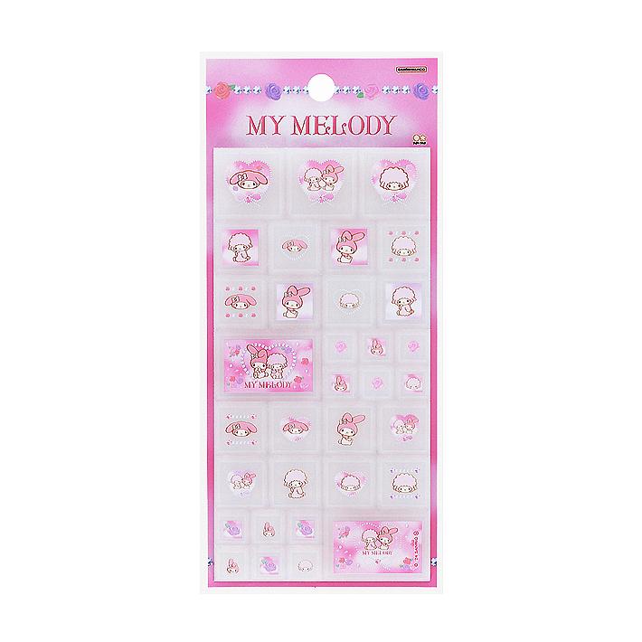 サンスター文具 マイメロディ タイルシール バレエコア柄
