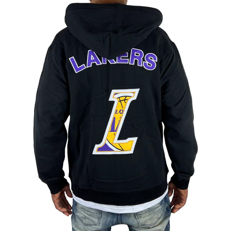 FISLL LAKERS BACK LOGO ZIP HOODIE NBA レイカーズ ロゴ ジップアップ