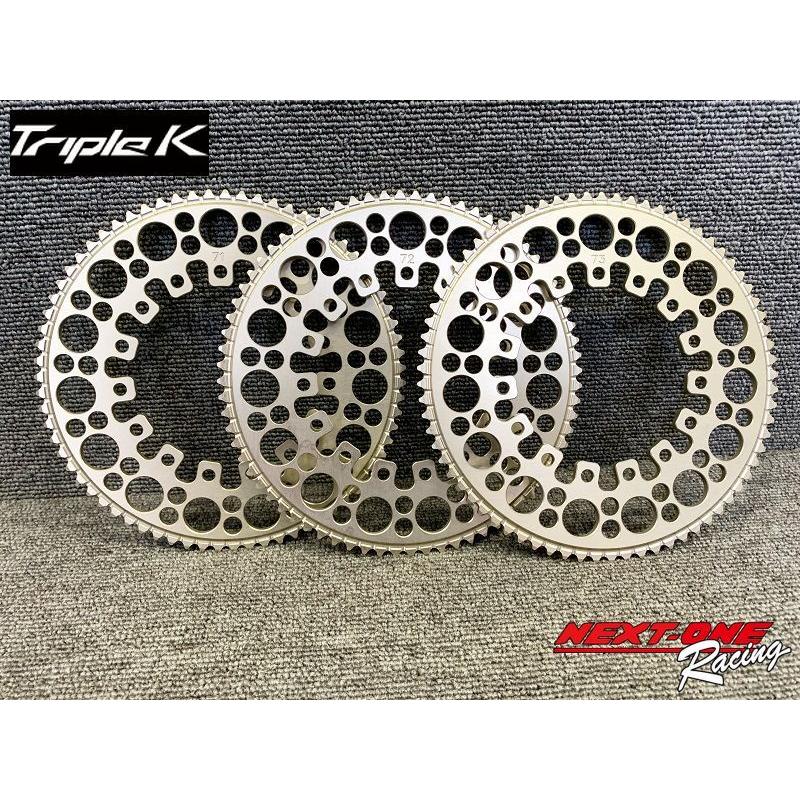 TripleKスプロケットハブ 翼 AKIRA Φ50＆Φ30 高性能レーシングカート用