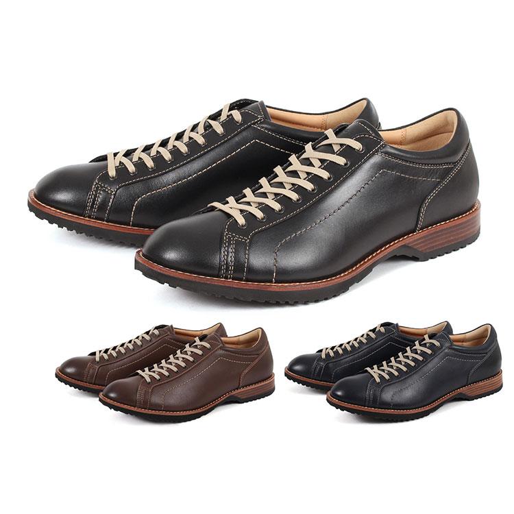 REGAL（リーガル） メンズ レースアップレザースニーカー 60EL BA