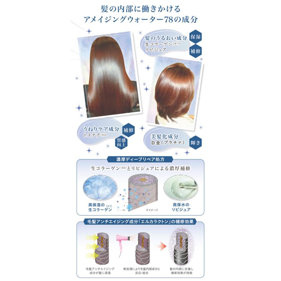 3個セット アメイジングウォーター 78 ウルトラ ホーム 180ml リフィル