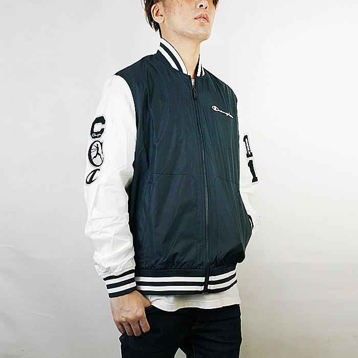 Champion（チャンピオン） スタジャン Champion SATIN BASEBALL JACKET
