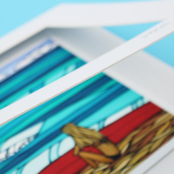 ヘザーブラウン アートプリント 絵画 HEATHER BROWN CANDY SURF