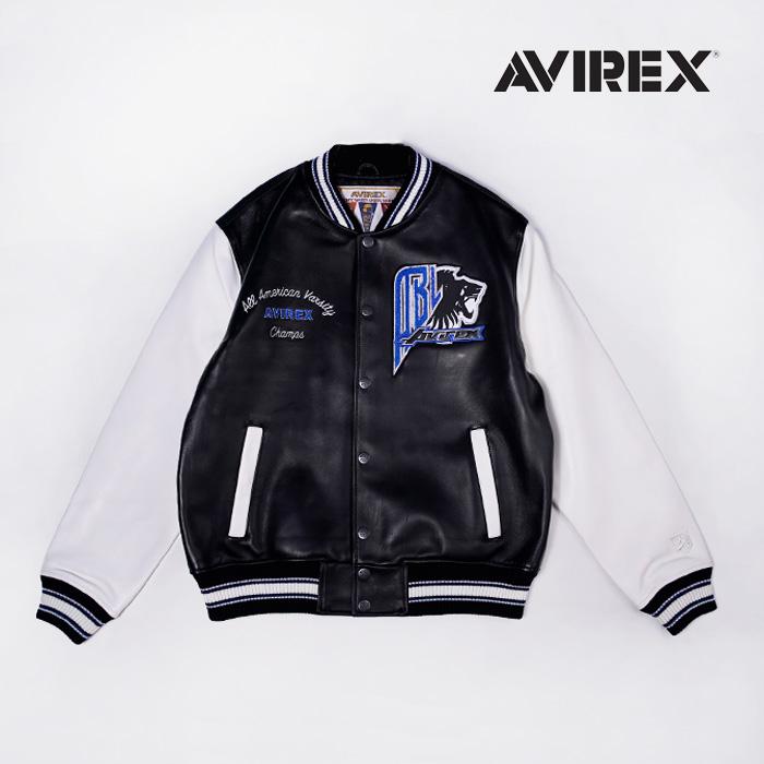 AVIREX（アヴィレックス） ブラックライオンズ バーシティジャケット