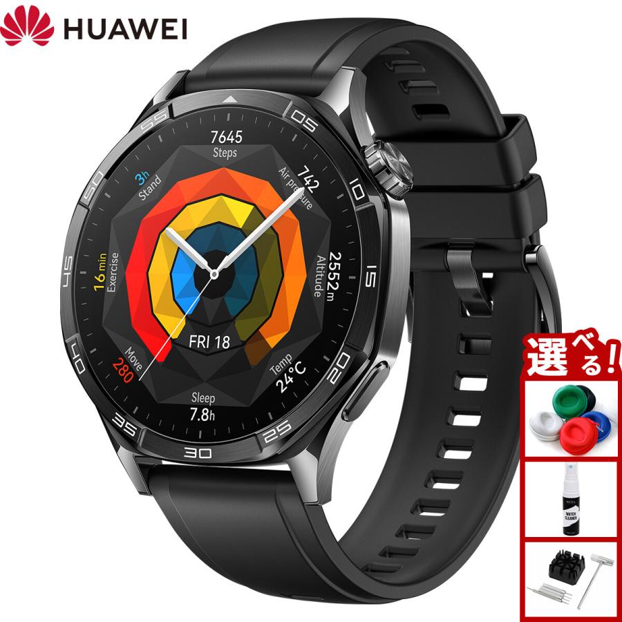 HUAWEI WATCH GT ファーウェイ スマートウォッチ GT5 46mm VLI-B19-BK
