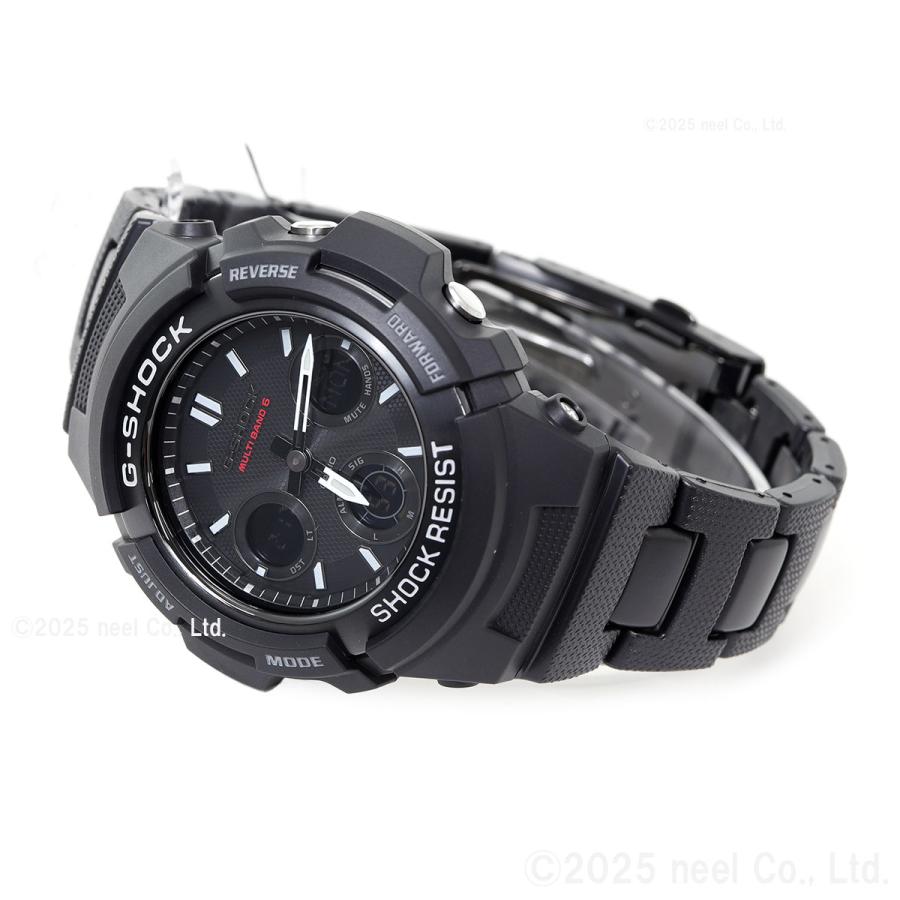 G-SHOCK Gショック 電波ソーラー 腕時計 メンズ 黒 ブラック AWG