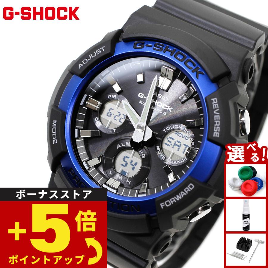 G-SHOCK Gショック 電波 ソーラー 腕時計 メンズ GAW-100B-1A2JF