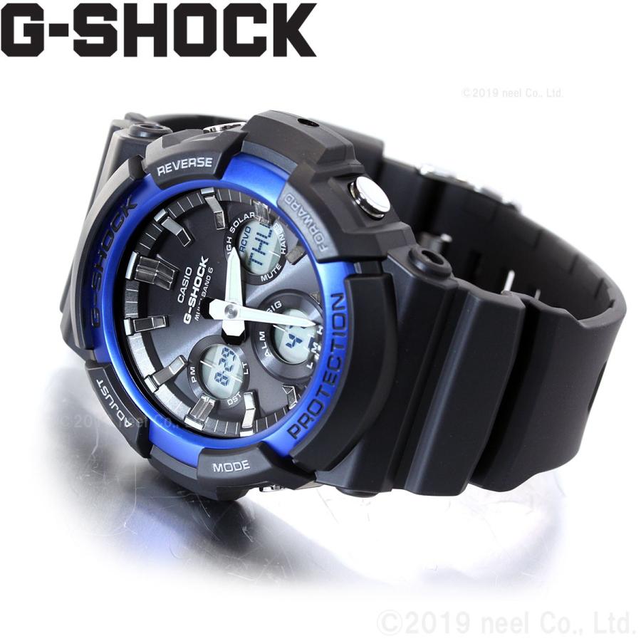 G-SHOCK Gショック 電波 ソーラー 腕時計 メンズ GAW-100B-1A2JF