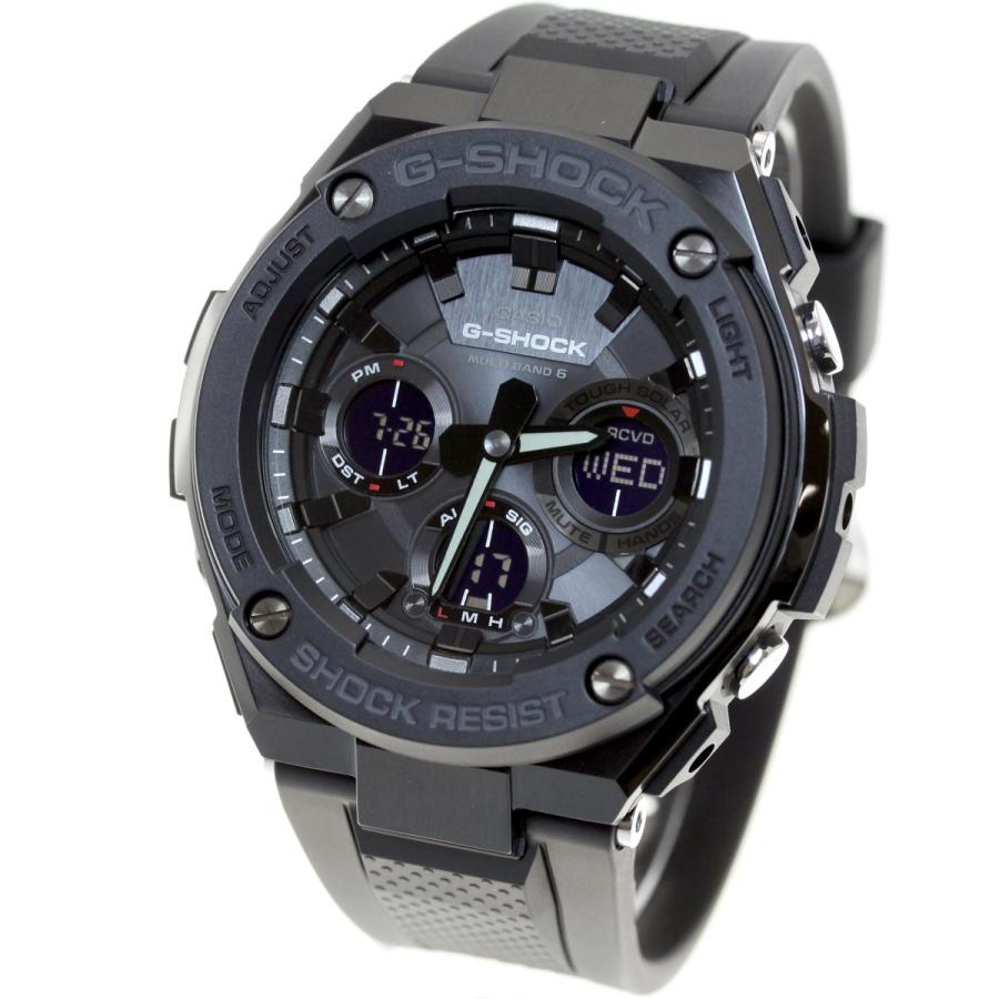 G-SHOCK Gショック Gスチール G-STEEL 電波ソーラー 腕時計 メンズ 黒