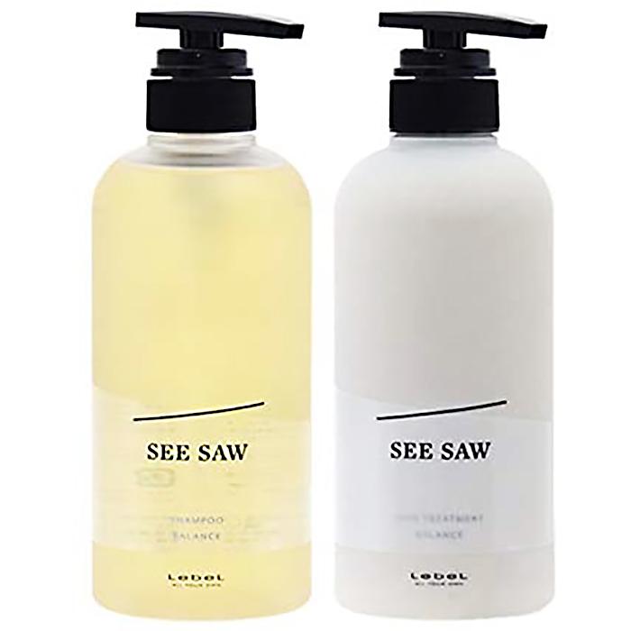 SEE/SAW ルベル シーソー 選べる3タイプ シャンプー500mL＆