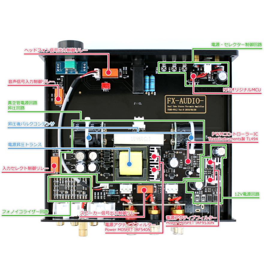 FX AUDIO [即納]FX-AUDIO- TUBE-P01J[シルバー]【チューニングモデル