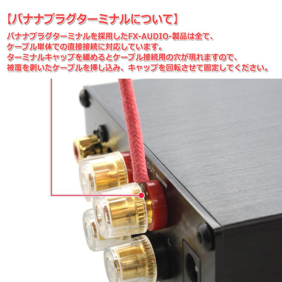 FX AUDIO FX-AUDIO- FX1002J+[ブラック]TDA7498E搭載デジタルパワー