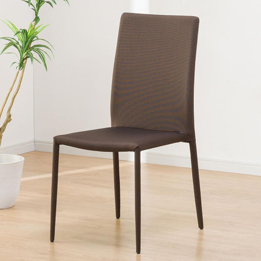 ニトリ（NITORI） ダイニングチェア(スタック カバーBR) : ニトリ