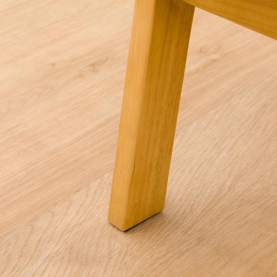 ニトリ（NITORI） ダイニングチェア(サザナミ2 LBR) 回転式 肘付き