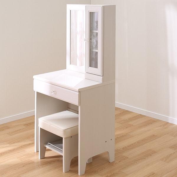ニトリ（NITORI） ドレッサー(フェリベーネ FEL1360 WH) 鏡台 ミラー