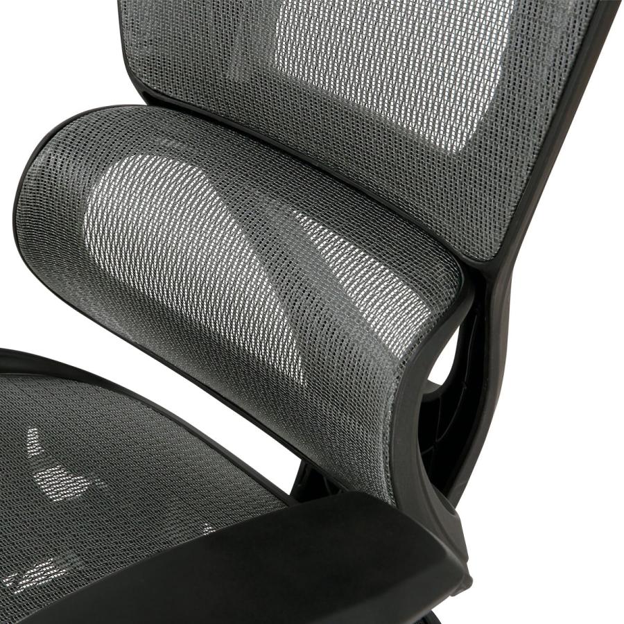 ニトリ（NITORI） オフィスチェア(OC707 エラストマーメッシュ GY