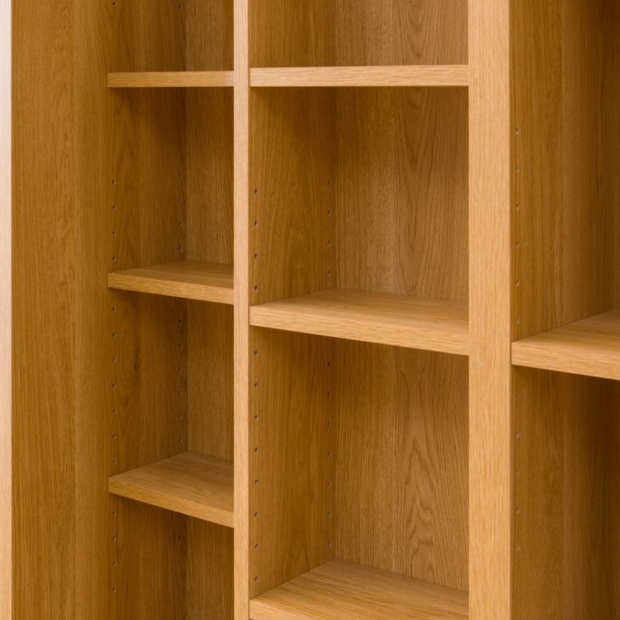 ニトリ（NITORI） Sスライド本棚 (BS001 LBR) 書棚 ラック シェルフ