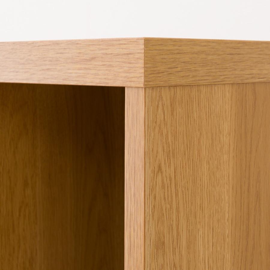 ニトリ（NITORI） Sスライド本棚 (BS001 LBR) 書棚 ラック シェルフ