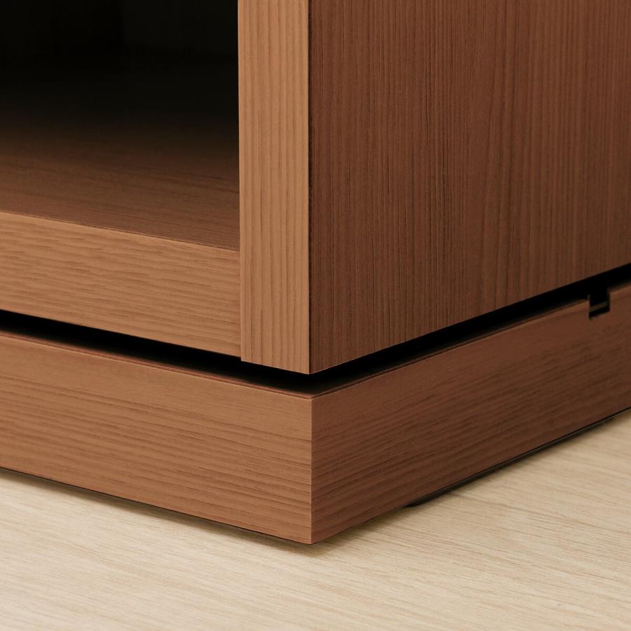 ニトリ（NITORI） Wスライド本棚(L BS004 MBR) : ニトリ Yahoo!店