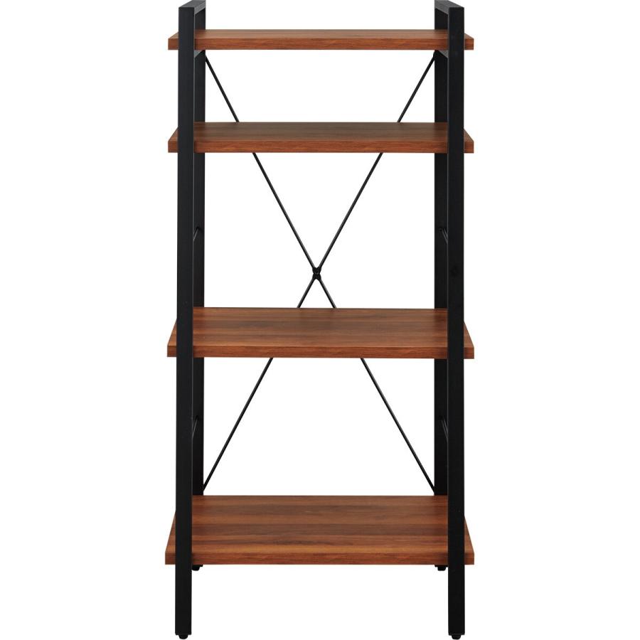 ニトリ（NITORI） ブックシェルフ(TT003 57 MBR) 本棚 スチールラック