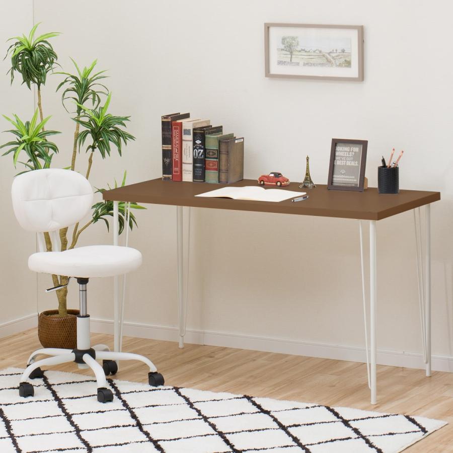 ニトリ（NITORI） 幅118cm デスクプレフェセット(天板118MBR/ワイヤー