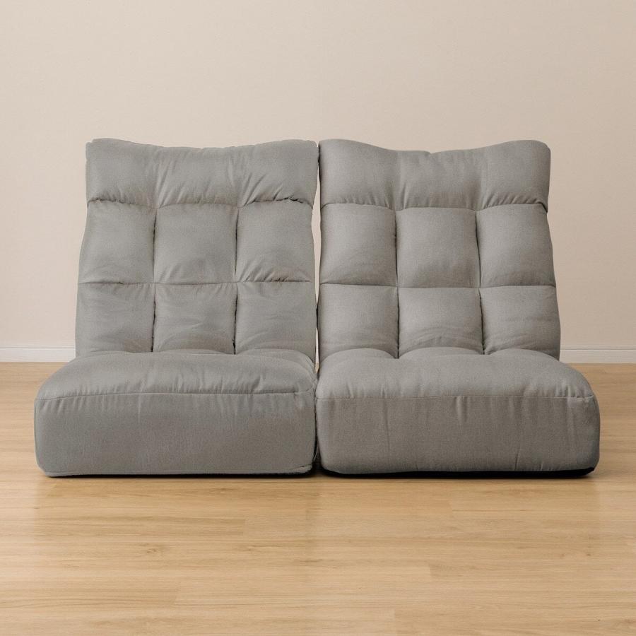 ニトリ（NITORI） つながるハイバックポケットコイル座椅子 ローソファ