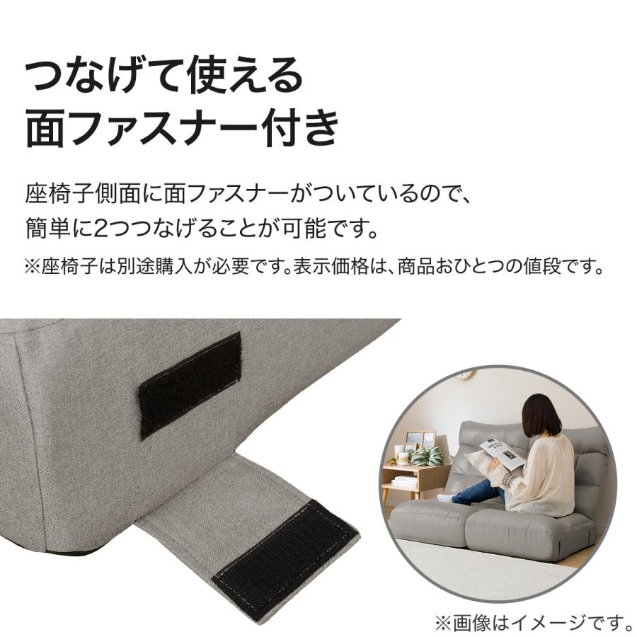 ニトリ（NITORI） つながるハイバックポケットコイル座椅子 ローソファ