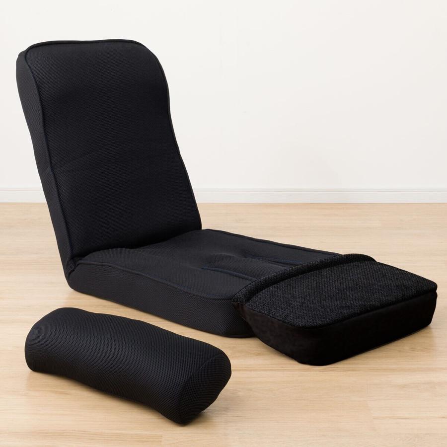 ニトリ（NITORI） ゲーミング座椅子(LC-B12TAB BK) ローソファ