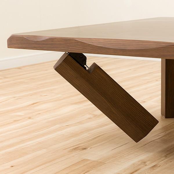 ニトリ（NITORI） 幅120cm 折脚座卓 折脚テーブル (Nミサキ MBR