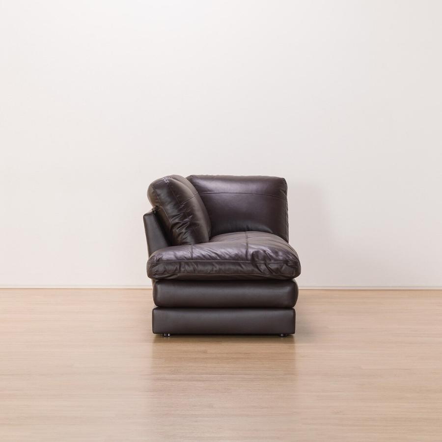 ニトリ（NITORI） ソファー ソファ コーナーソファ(Sステイツ DBR-R