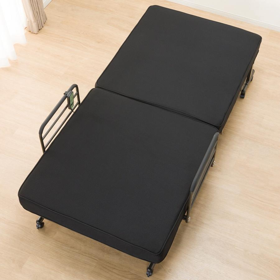 ニトリ（NITORI） ベッド シングル 電動折りたたみベッド(セレサ3本体+
