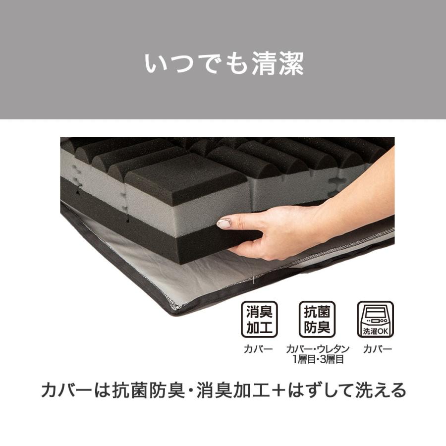 ニトリ（NITORI） 体圧分散に優れた3層構造敷ふとん シングル(N-CUBE S