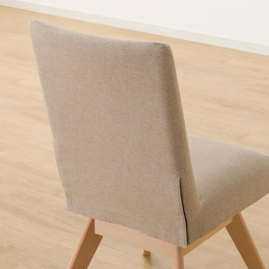 ニトリ（NITORI） 傷・汚れに強いファブリック ダイニングチェア(N