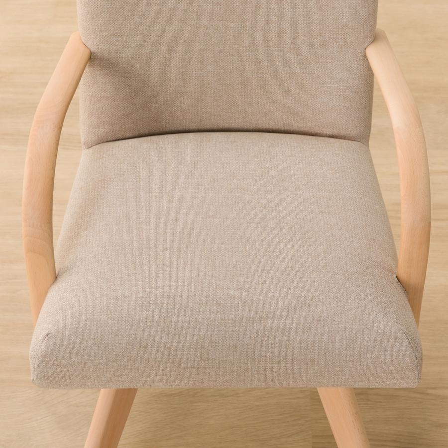 ニトリ（NITORI） 傷・汚れに強いファブリック ダイニングチェア(N