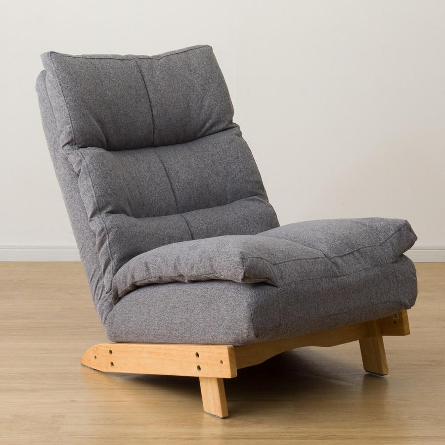 ニトリ（NITORI） リクライナーソファ(KJ-1 GY/NA 左レバー) : ニトリ