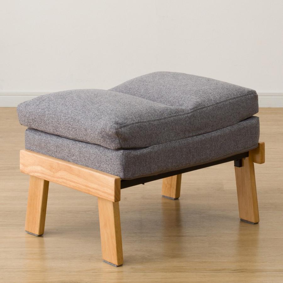 ニトリ（NITORI） オットマン(KJ-1 GY/NA) : ニトリ Yahoo!店 - 通販