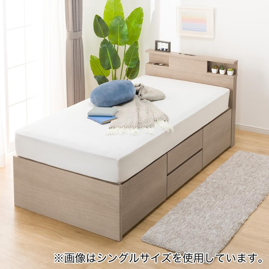 ニトリ（NITORI） ベッド すのこセミダブルベッドフレーム (N-ジオC GY