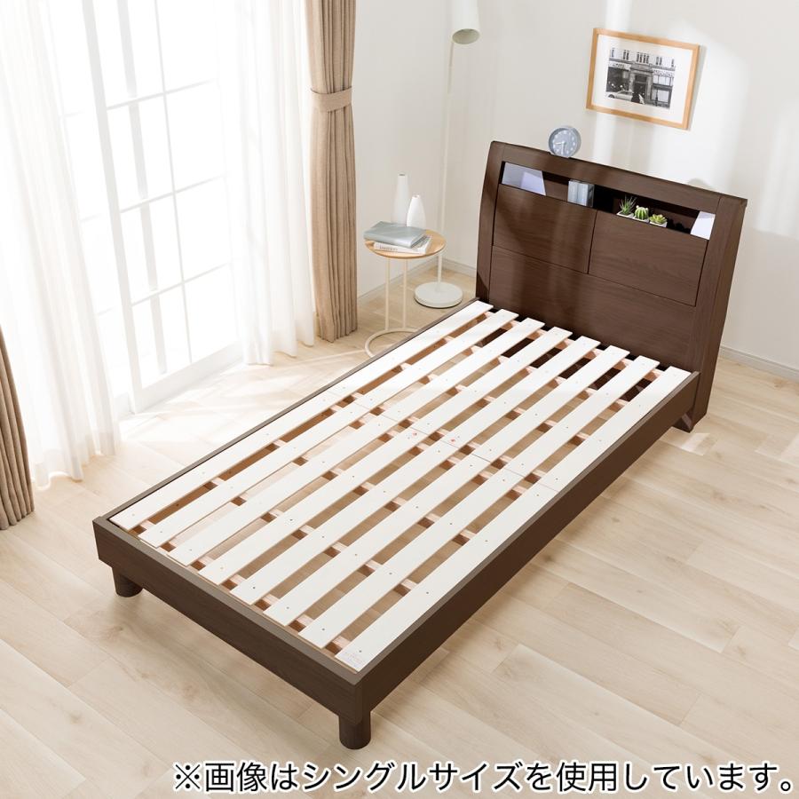 ニトリ（NITORI） すのこダブルベッドフレーム(KB MBR ST) : ニトリ