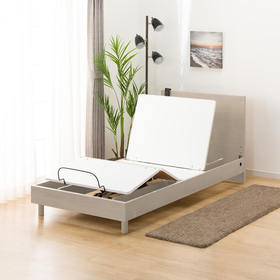 ニトリ（NITORI） 非課税 電動シングルベッドフレーム＋マットレス