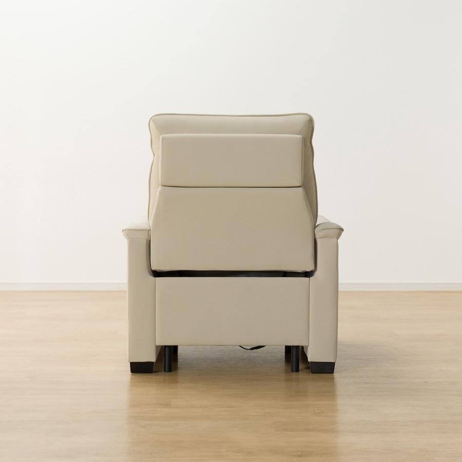 ニトリ（NITORI） 傷・汚れに強い合成皮革 1人用電動リクライニング