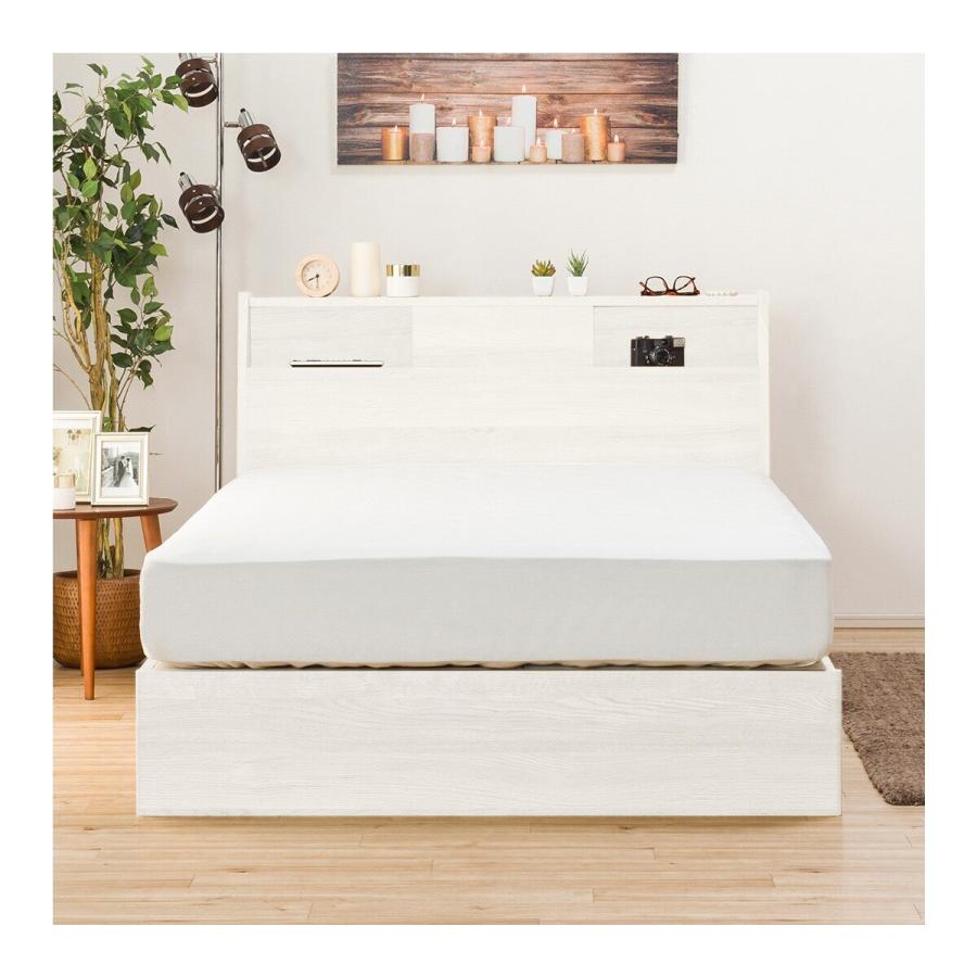 ニトリ（NITORI） ベッド ダブルベッドフレーム(アザン3 浅型/WW