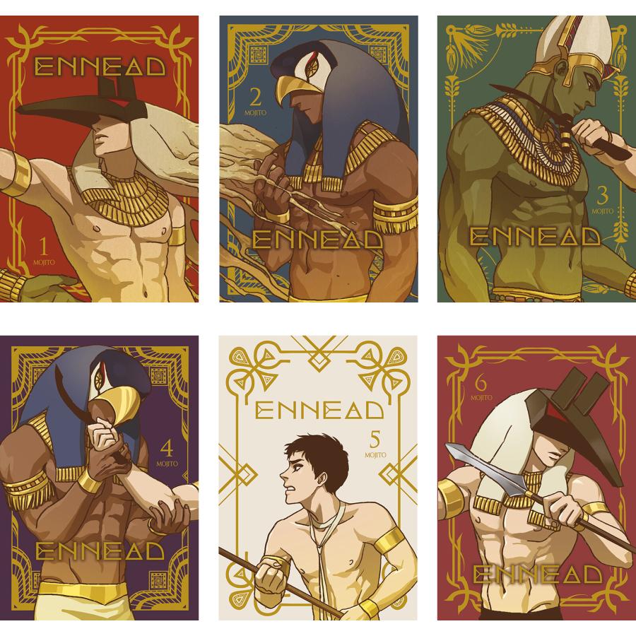 セット値引き】韓国語 まんが『ENNEAD エネアド 1〜6 6巻セット』著