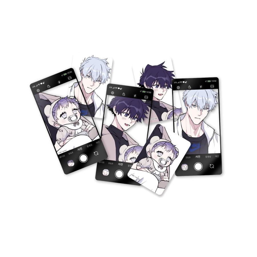 韓国 コミック グッズ『キミを探す波 スマートフォン クリアカード